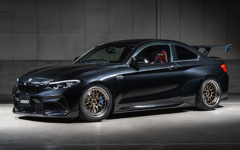 レイズ、ボルクレーシング「21A spec-SR」 レイズ伝統のメッシュ