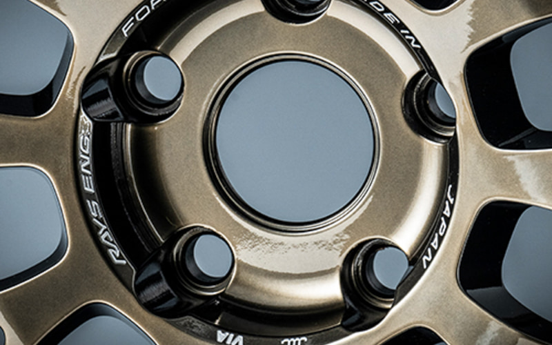レイズ、ボルクレーシング「21A spec-SR」 レイズ伝統のメッシュ