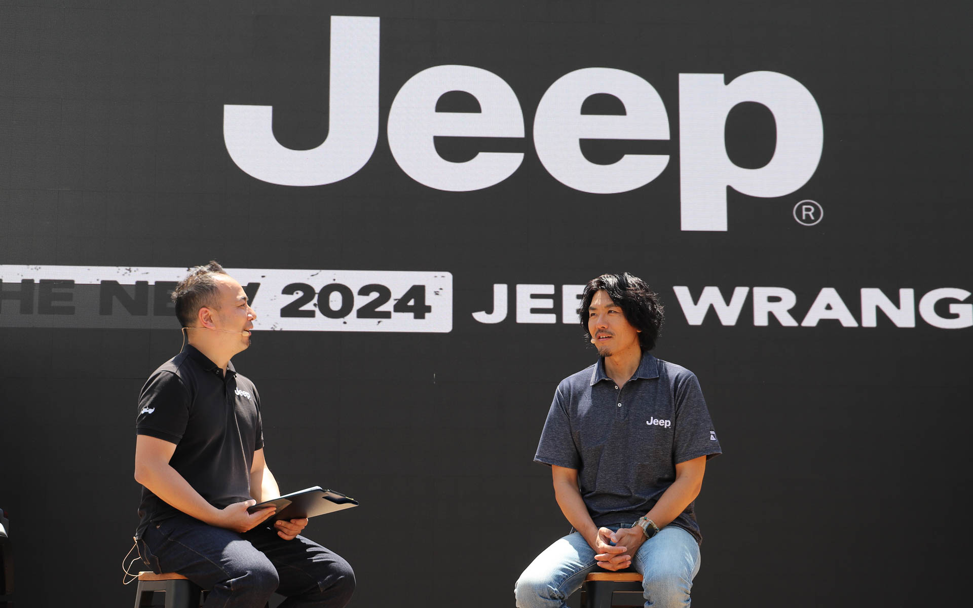 新海氏と藤田さんのトークセッションが行なわれた