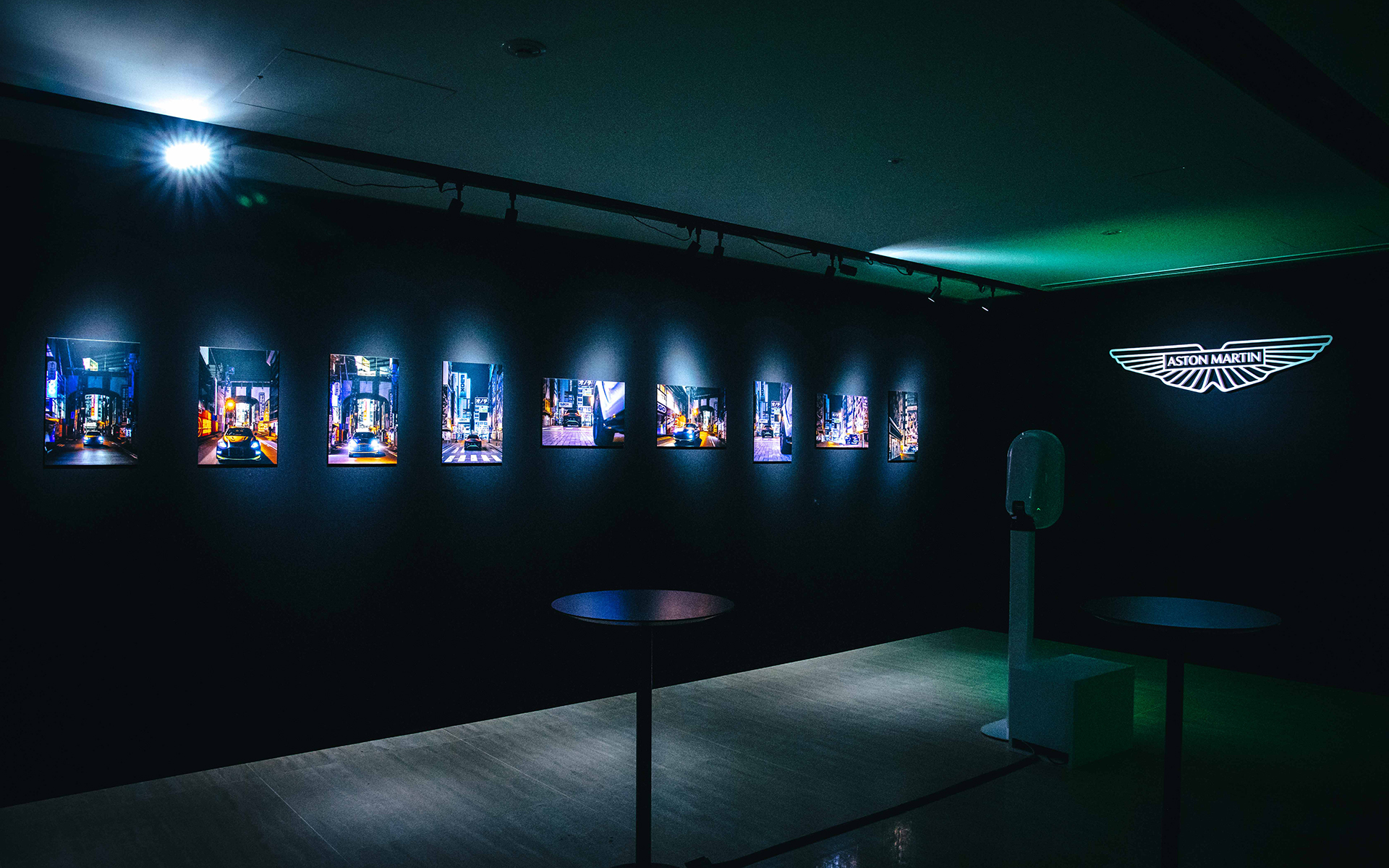 ローンチイベントが開催された東京・青山のThe House of Aston Martin Aoyama