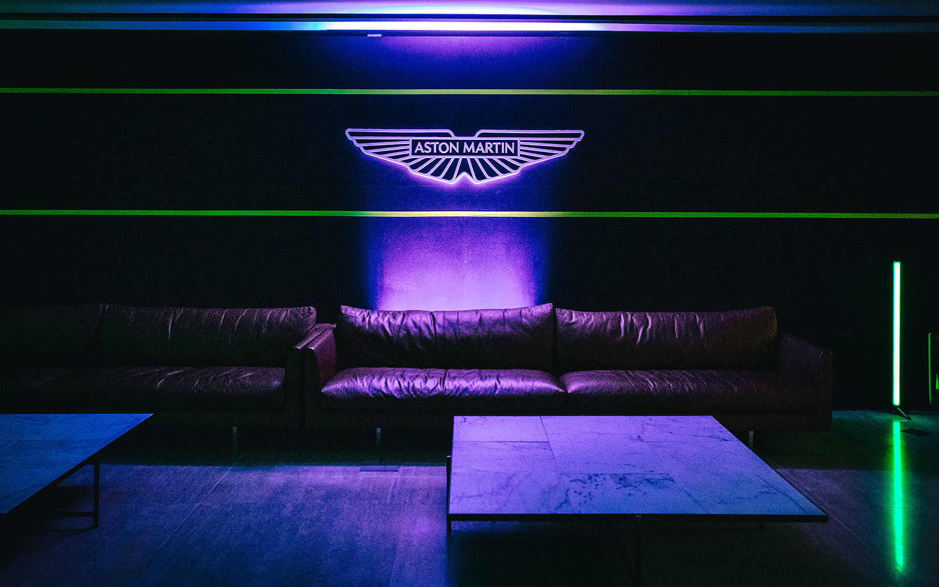 ローンチイベントが開催された東京・青山のThe House of Aston Martin Aoyama