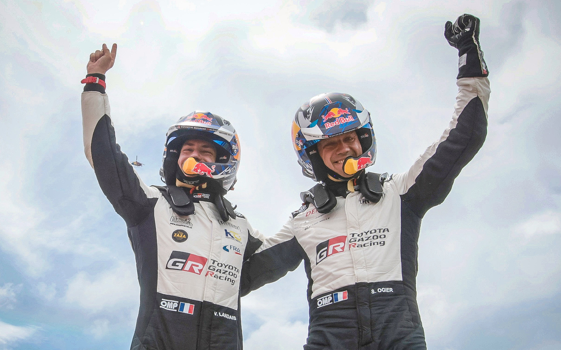 GR YARIS Rally1 HYBRID 17号車のセバスチャン・オジエ／ヴァンサン・ランデ組