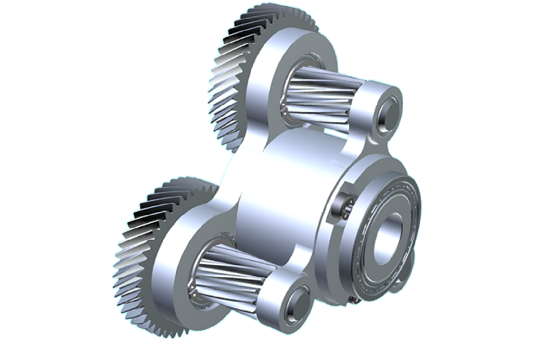 遊星減速キャリア一体JTEKT Ultra Compact Diff.
