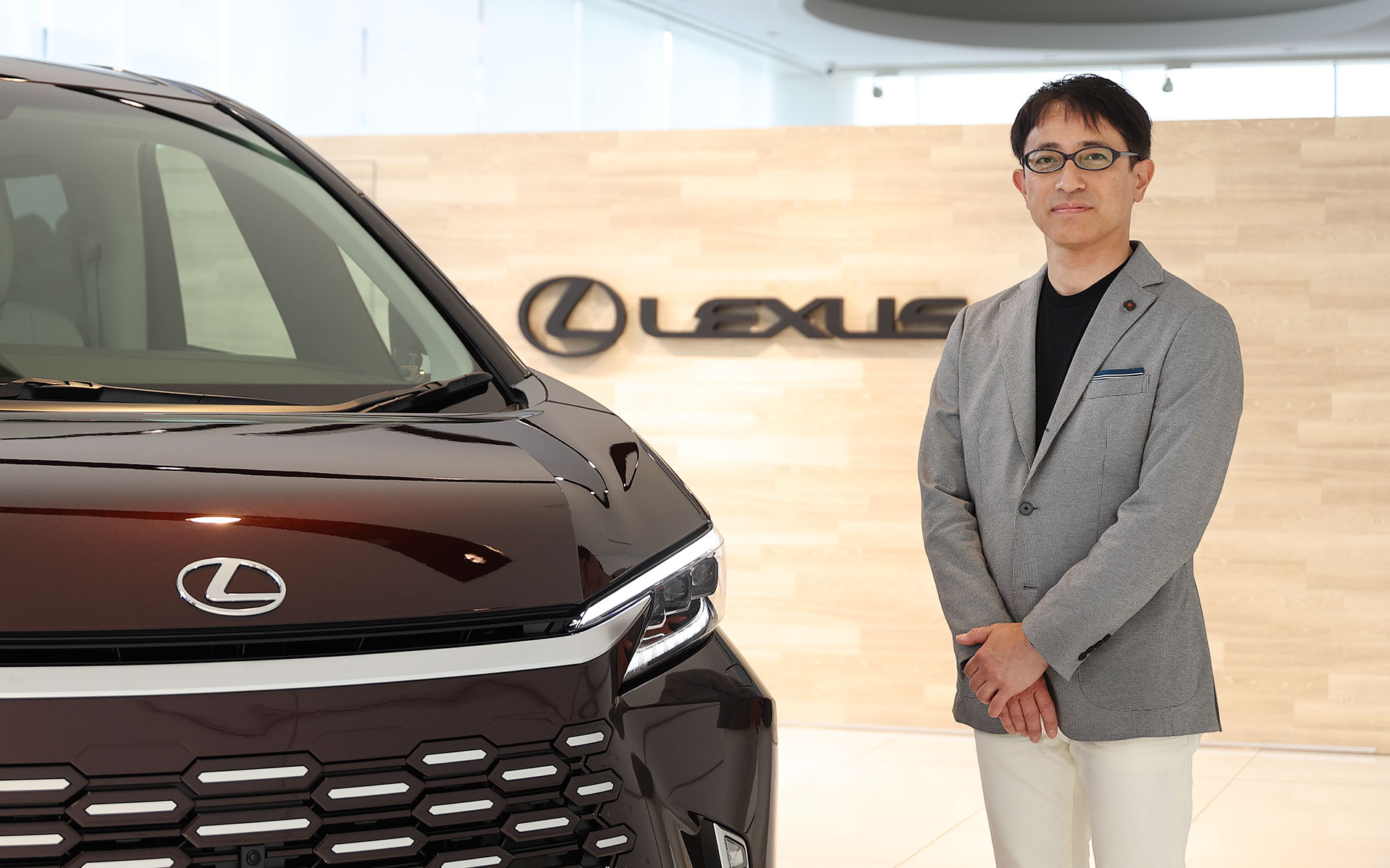レクサス「LM500h“version L”」開発の落畑学氏