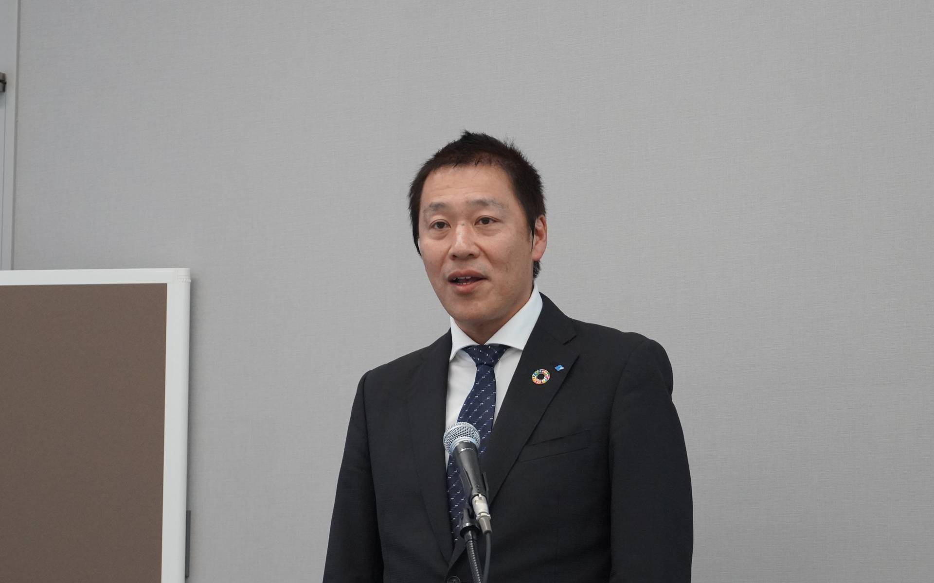 住友ゴム工業株式会社 研究開発本部 先進技術・イノベーション研究センター長 岸本浩通氏