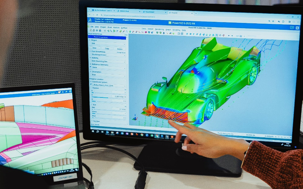 ダッソー・システムズのSIMULIAアプリケーションを活用し、車両性能に対して設計がもたらす効果をシミュレーションで評価