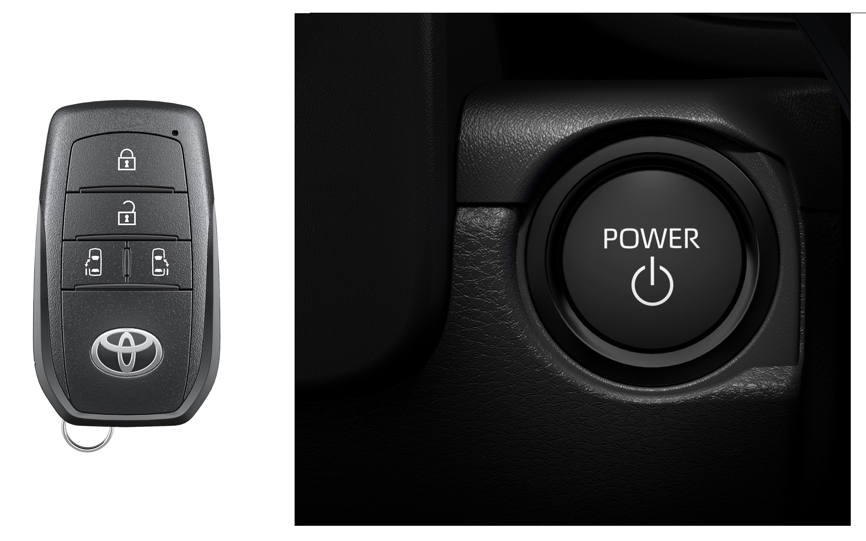 スマートエントリー（運転席・助手席・バックドア/アンサーバック機能付）＆スタートシステム（スマートキー2個）