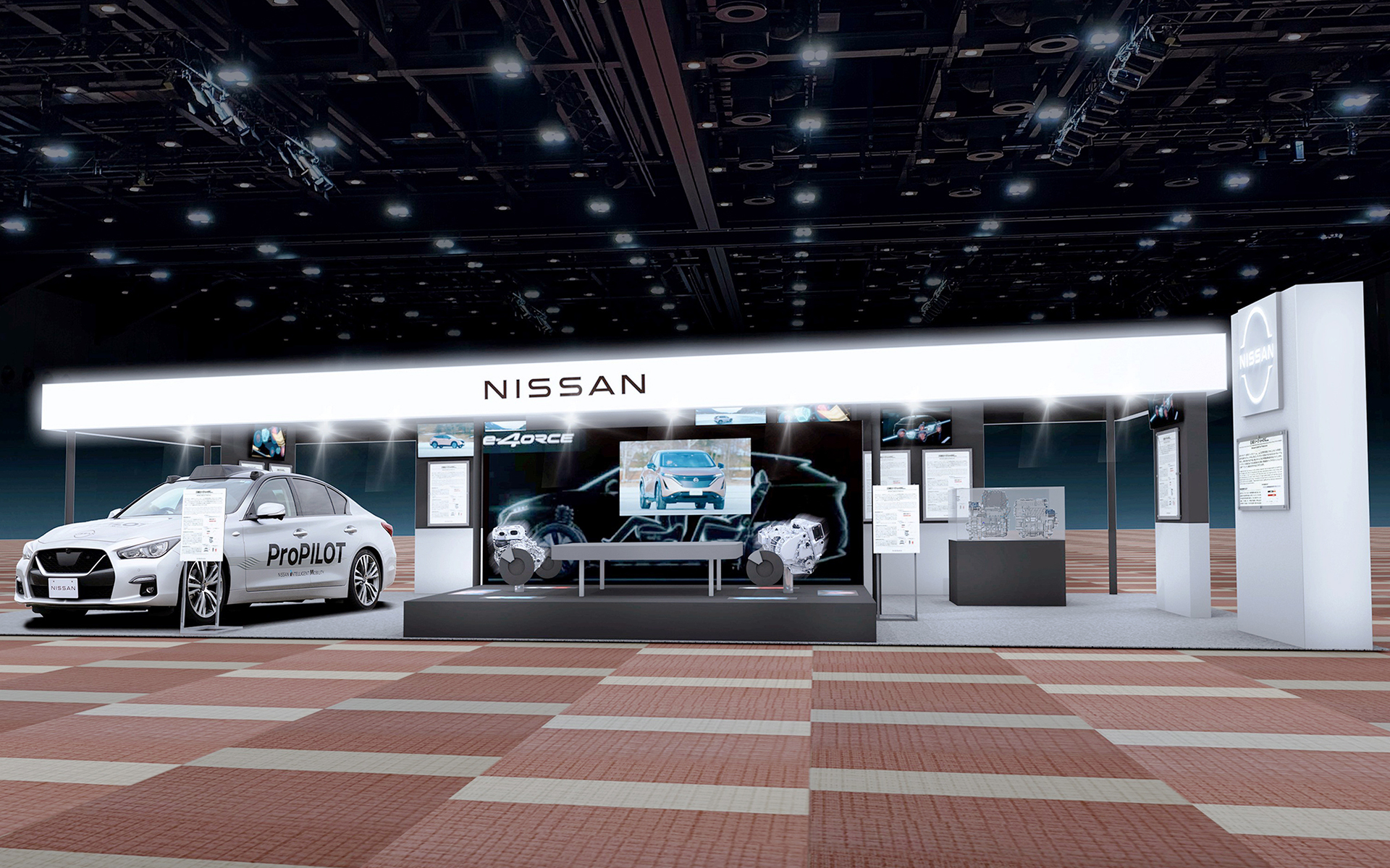 日産ブースのイメージ