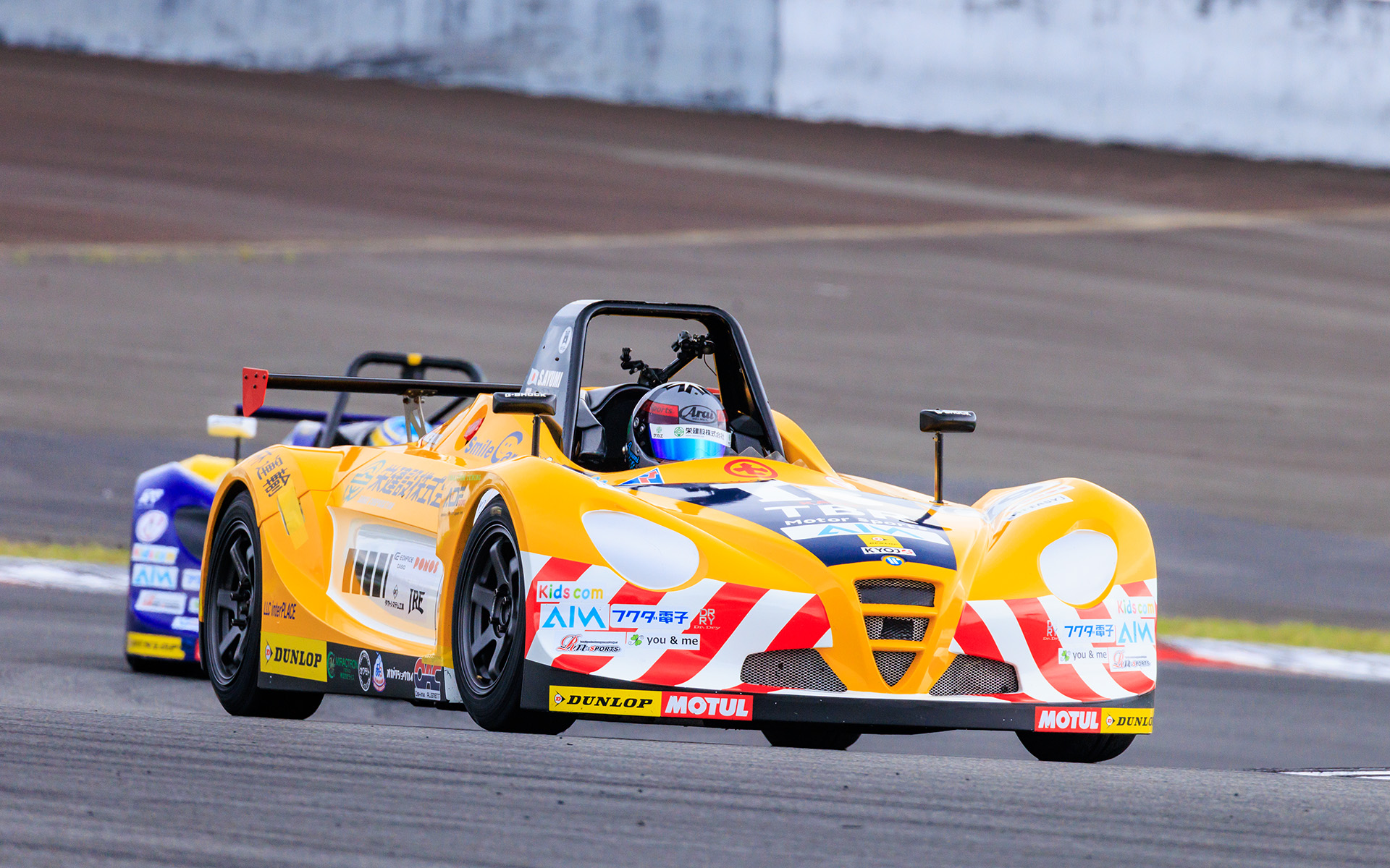 初参戦の中で、もっとも上位の14位となった779号車 栄建設 TBR VITA 関あゆみ選手の走り