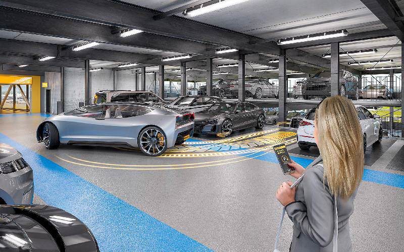 Continental's Radar Vision Parking