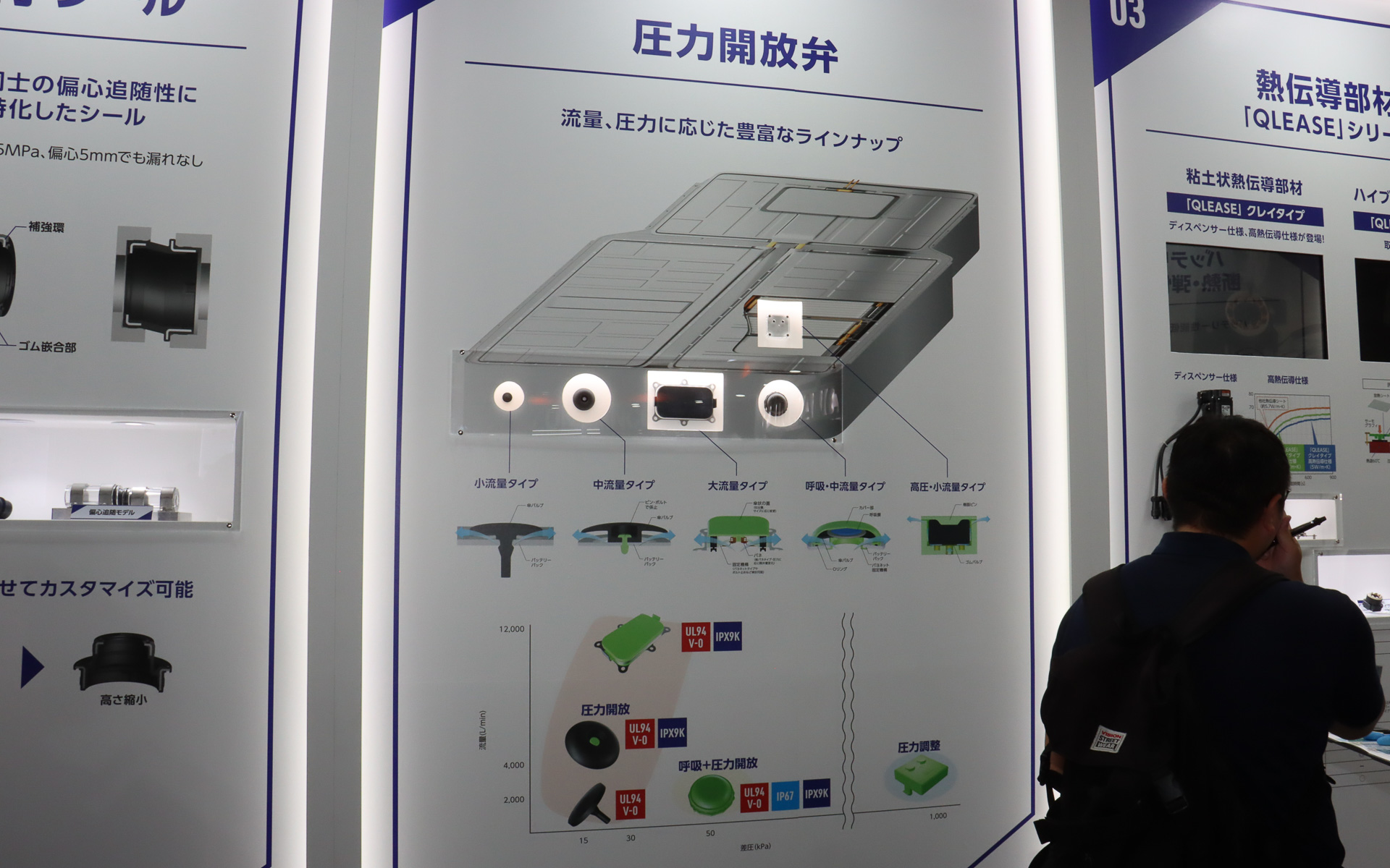 「圧力開放弁シリーズ」