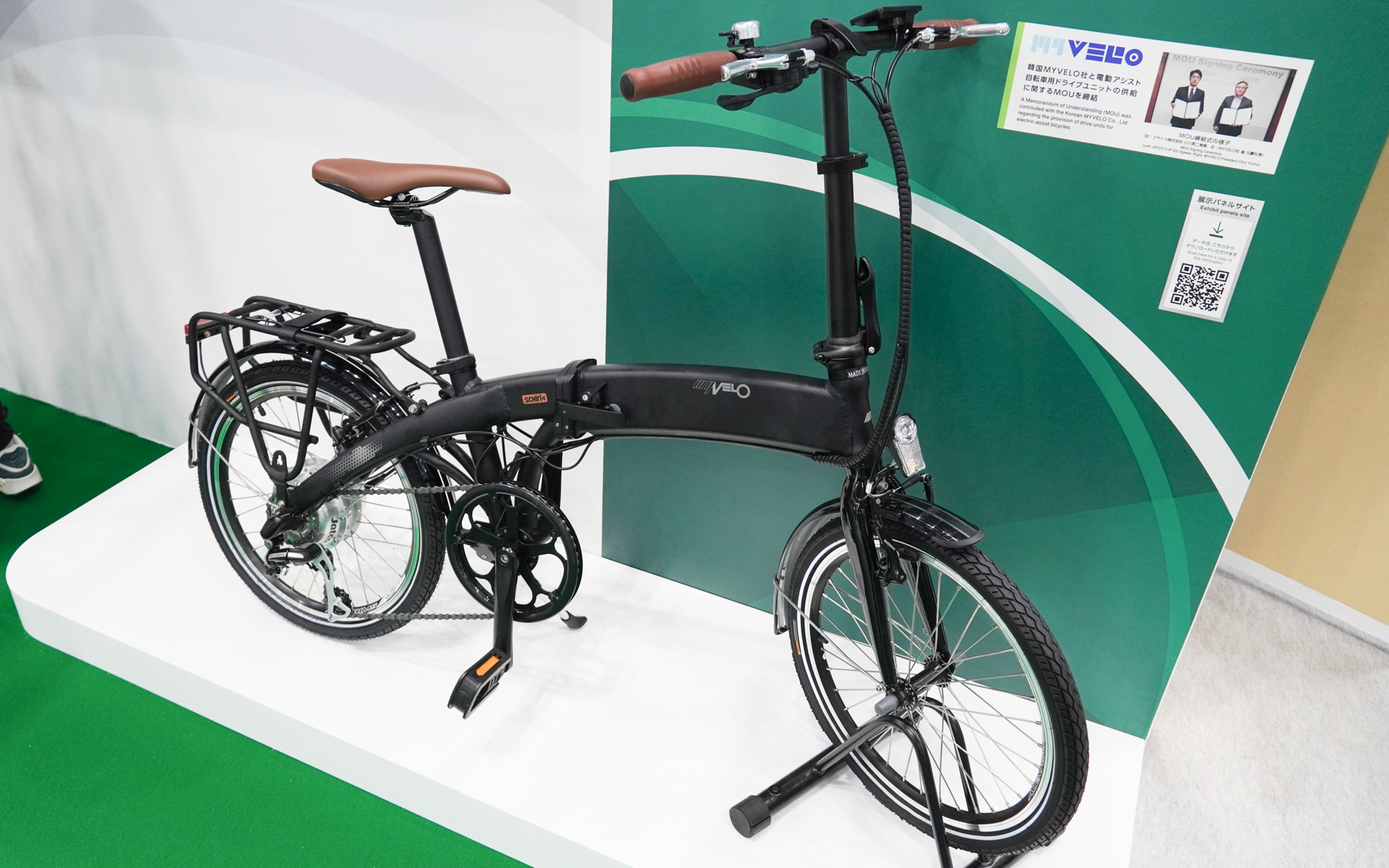 電動ユニットは後輪の車軸にある