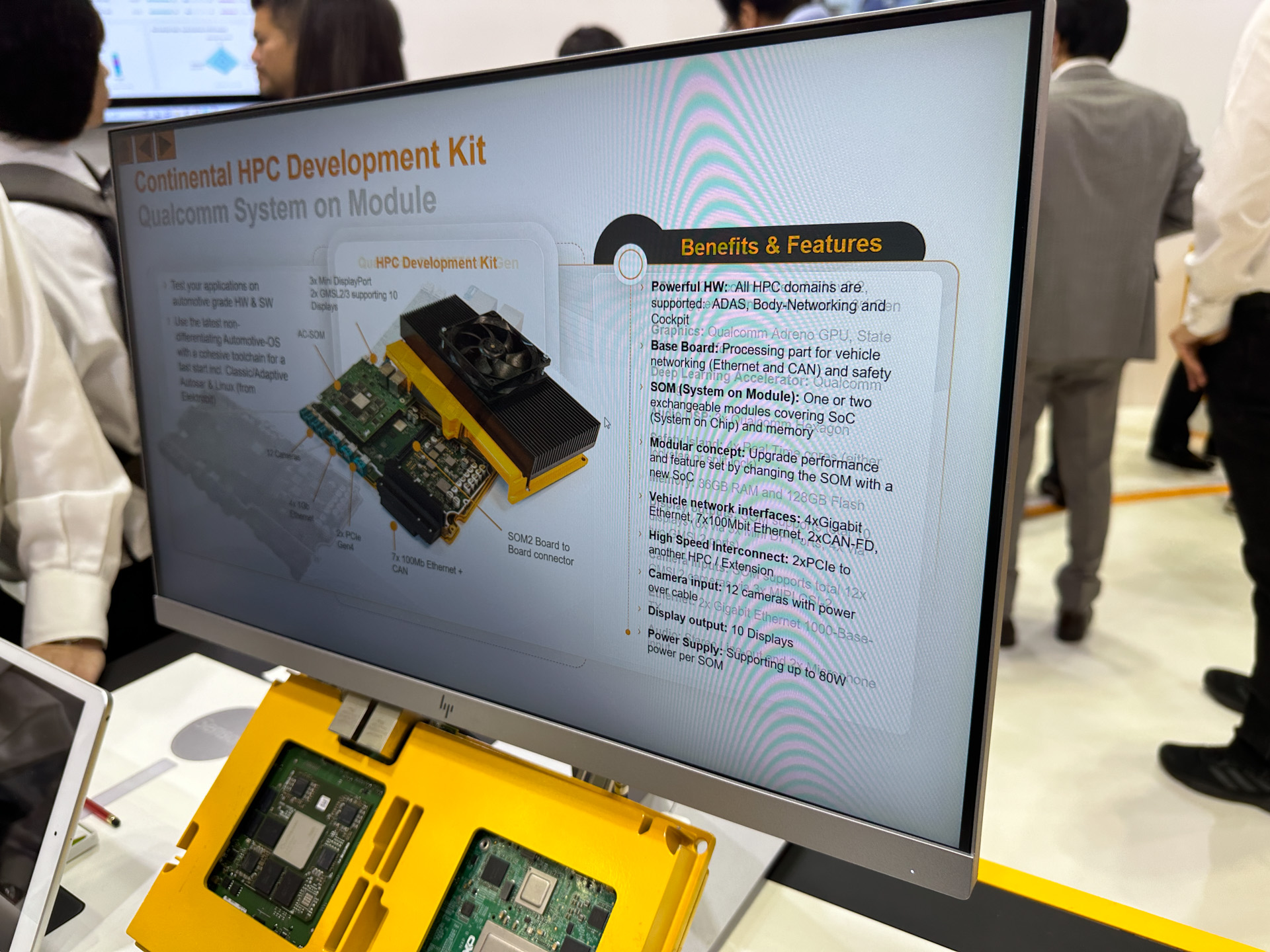 クアルコムのシステムオンモジュールを採用するコンチネンタルのHPCディベロップメントキット