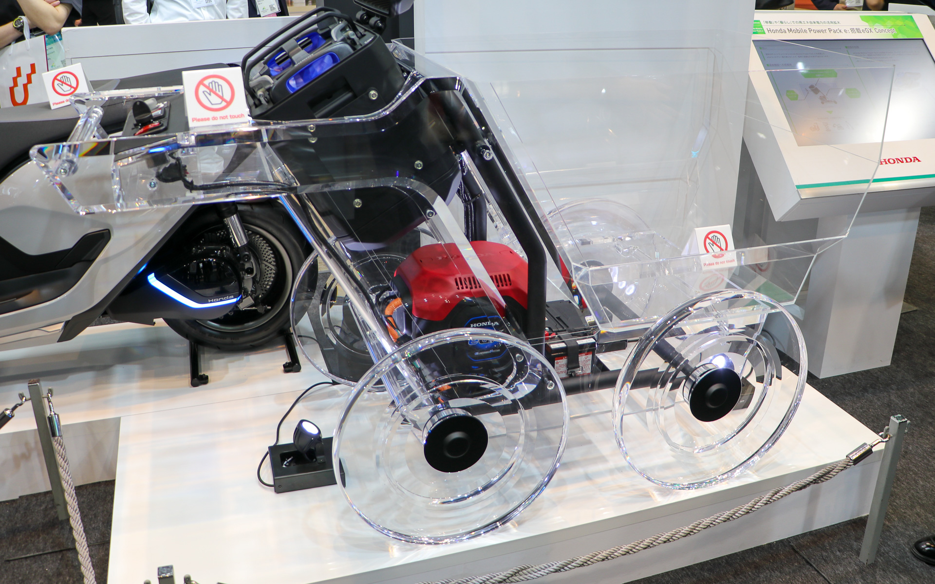 Honda Mobile Power Pack e:を搭載した「eGX Concept」