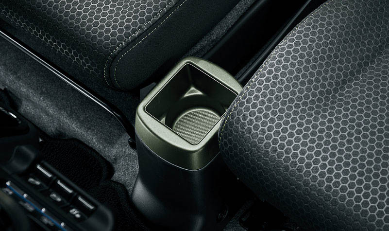 ドリンクホルダー付フロアコンソールトレー（マットカーキ）