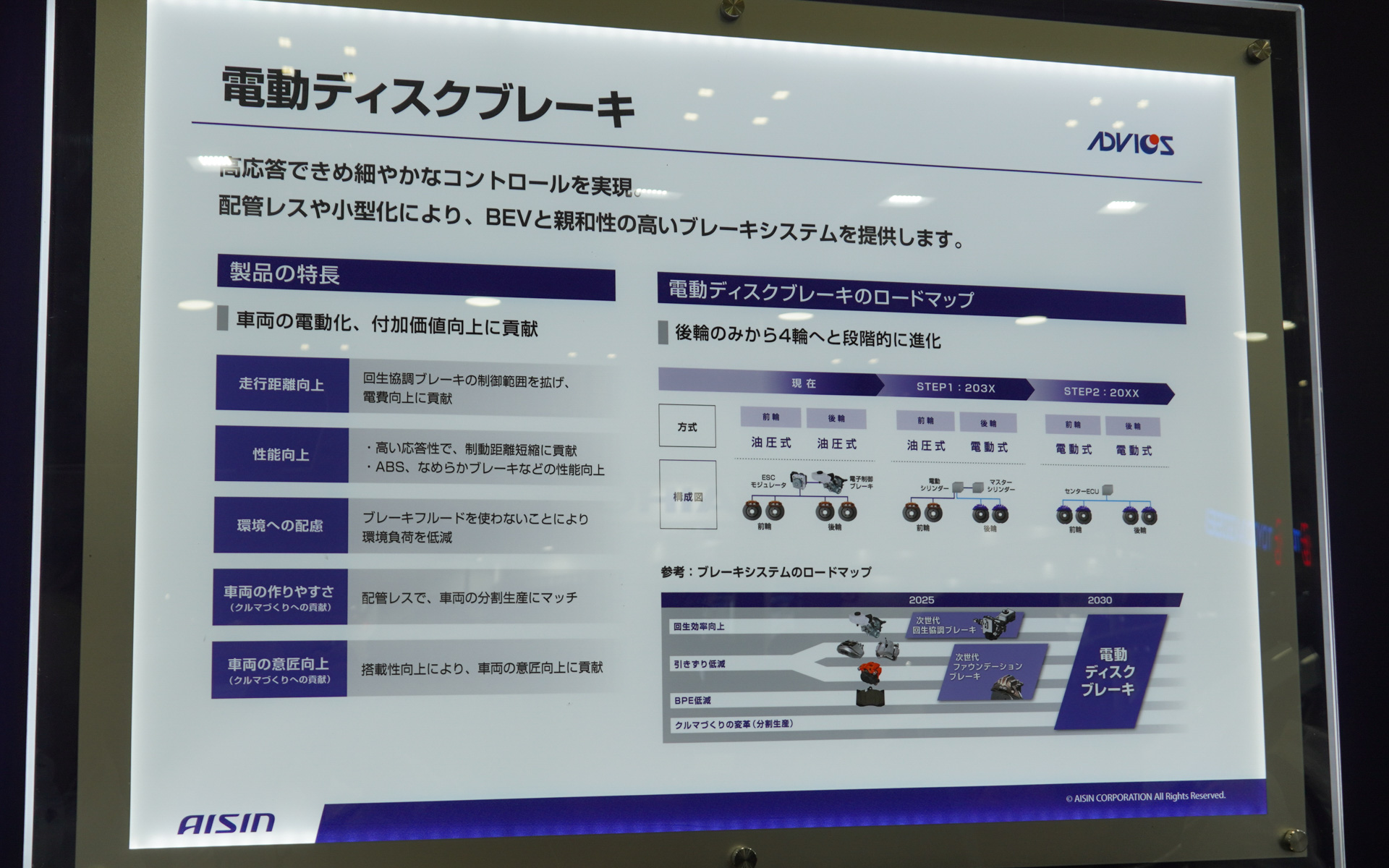 課題もあるがメリットの多い電動ディスクブレーキ。まずは後輪から採用する