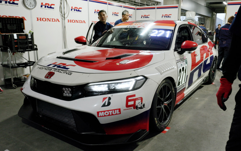 橋本洋平の富士24時間参戦記 チームHRC「シビック タイプR CNF-R