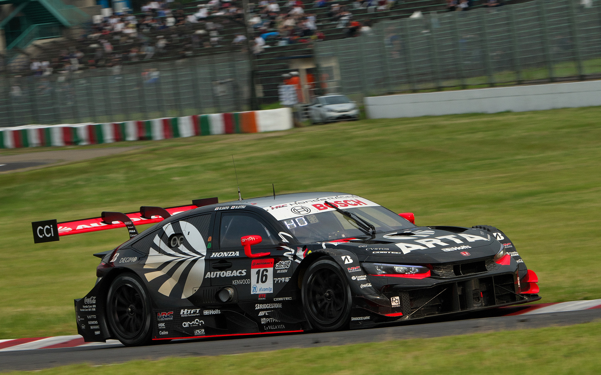 3位の16号車 ARTA MUGEN CIVIC TYPE R-GT（大津弘樹/佐藤蓮）