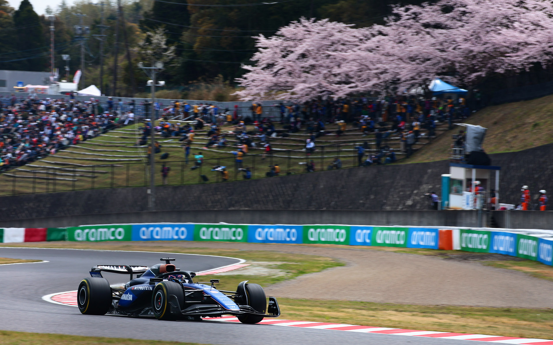 S字2つ目のインフィールド側から撮影