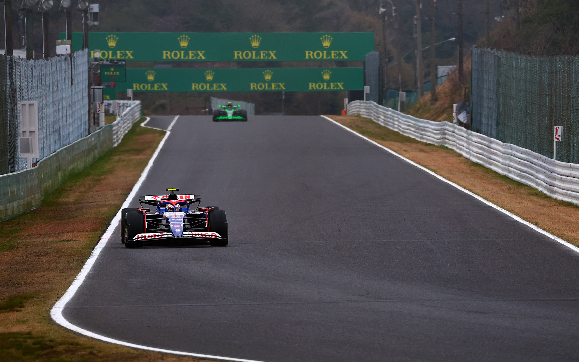 西ストレートをシャッター速度1/500秒で撮影