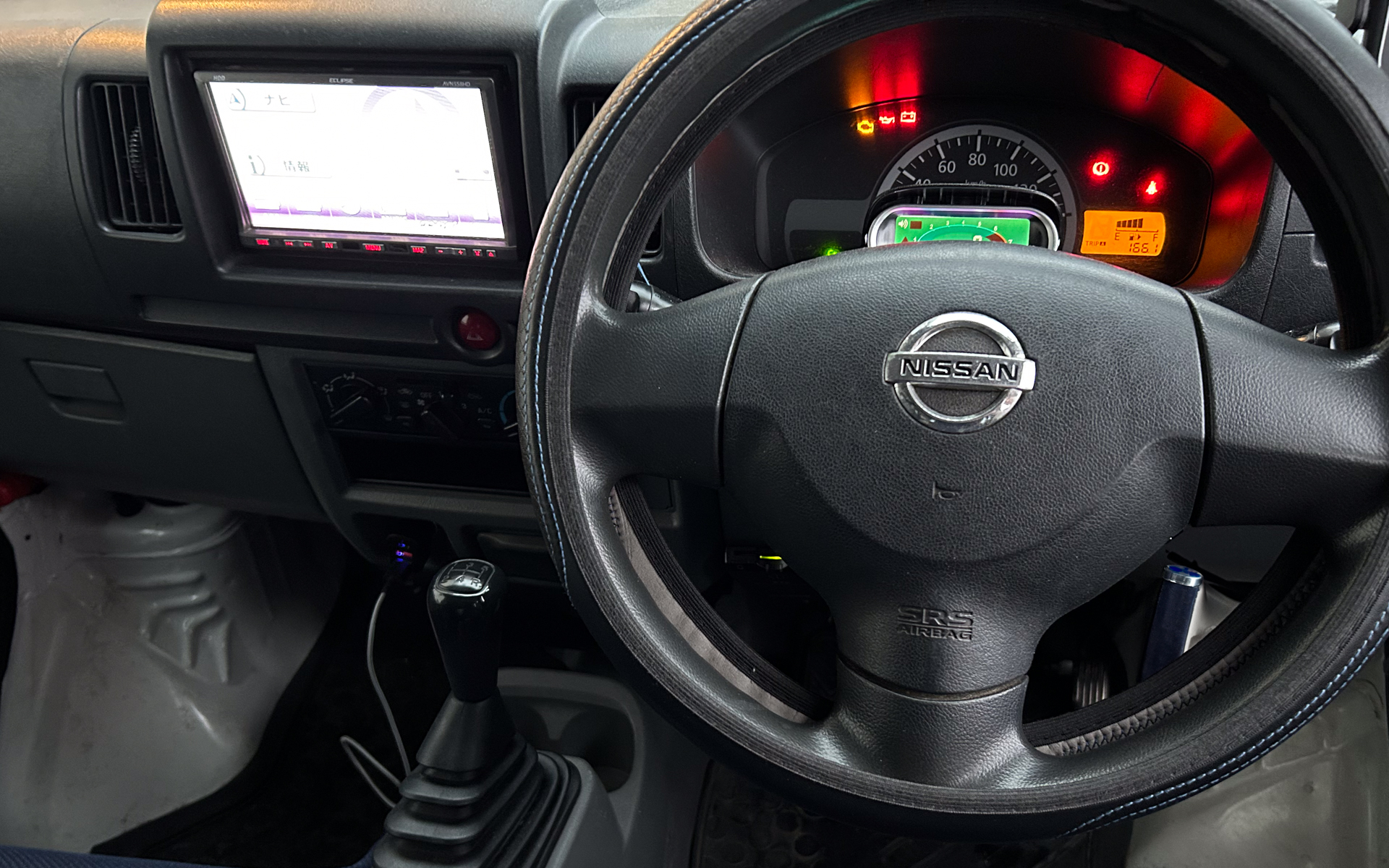 MTだけど操作が軽いので運転しやすい