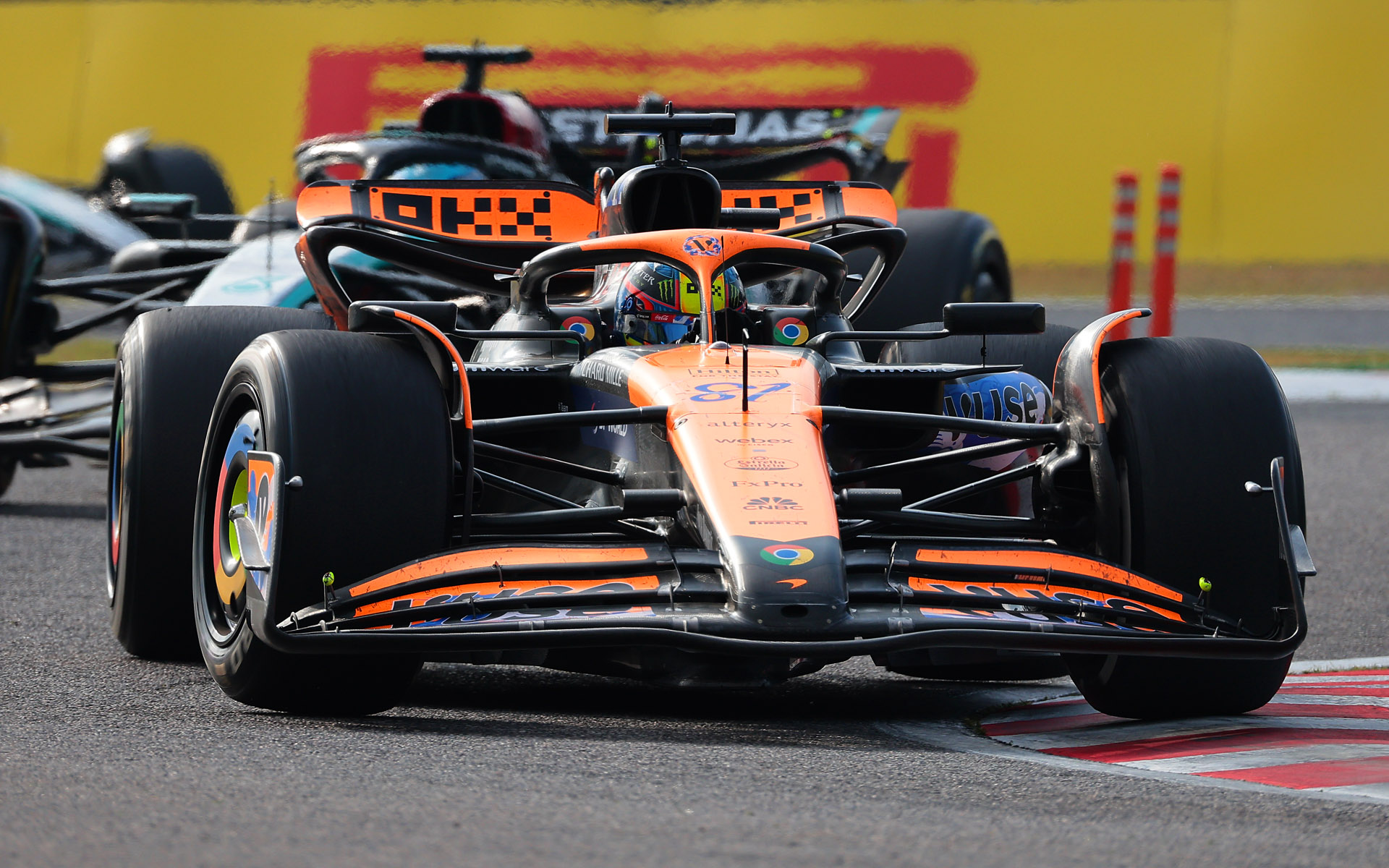 シケイン2つ目をシャッター速度1/800秒で撮影