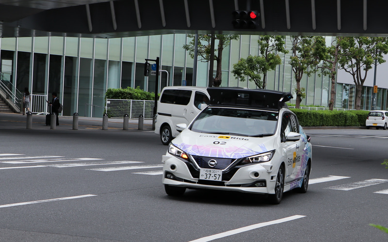 日産、レベル4自動運転で2027年に乗り合いシャトル事業化を目指す実証