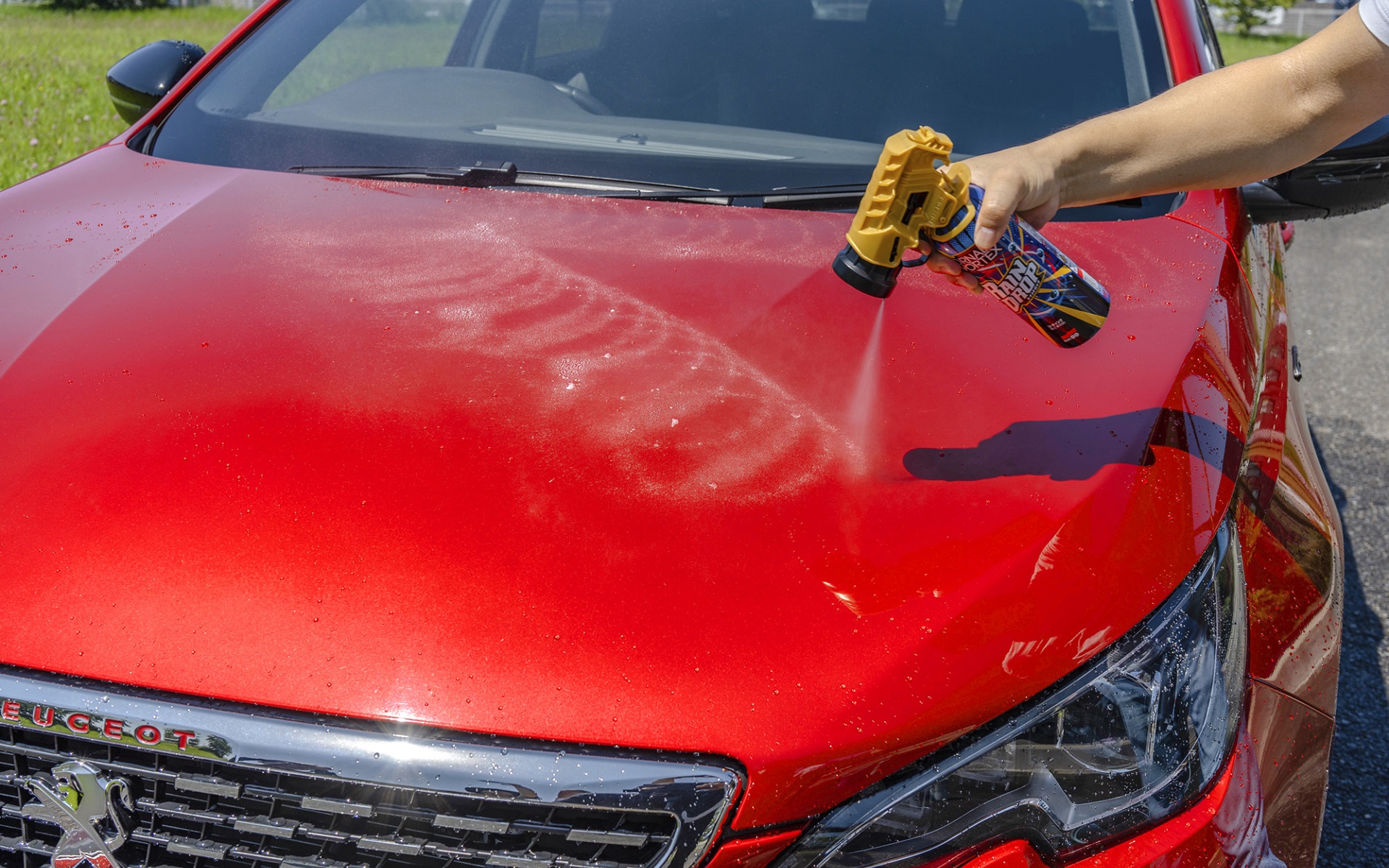 トルネード噴射で一気にきれいにする