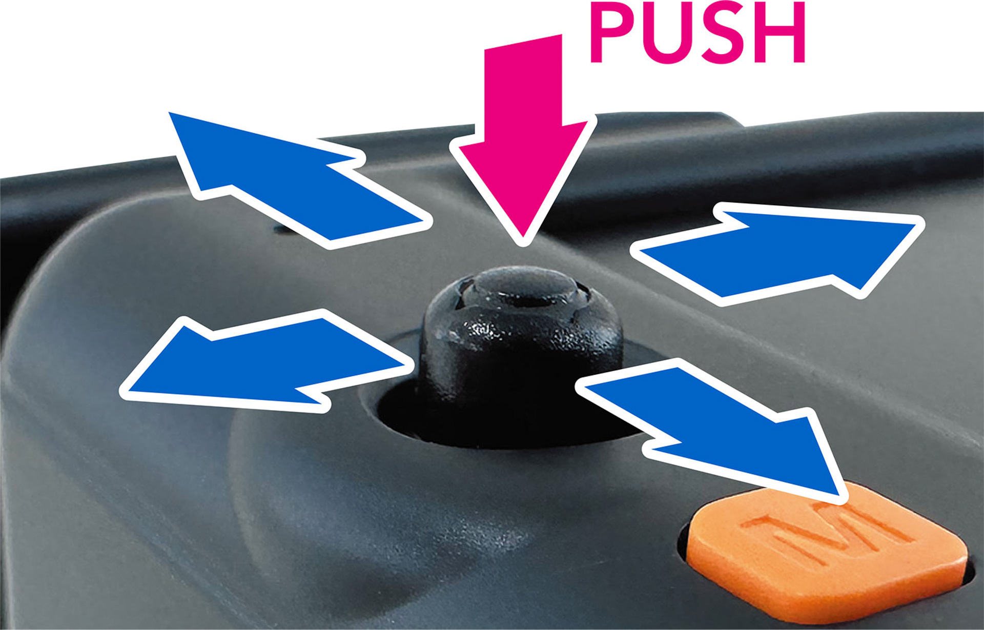 プッシュレバースイッチ