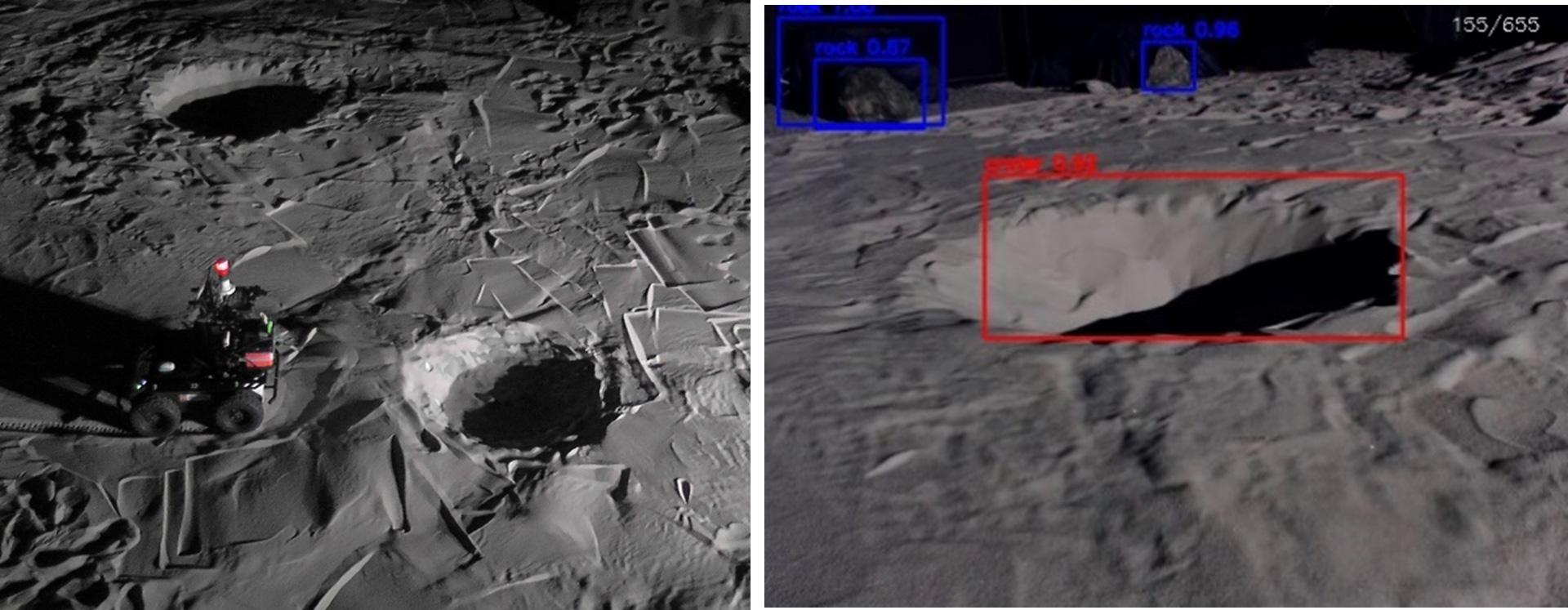 実証実験の様子＠JAXA宇宙探査実験棟