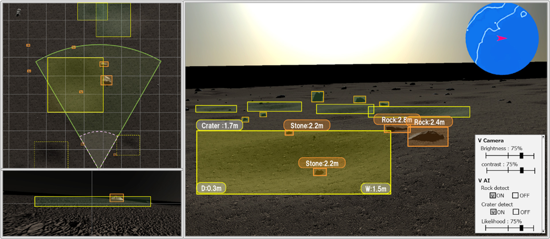 操作画面イメージ（開発中）