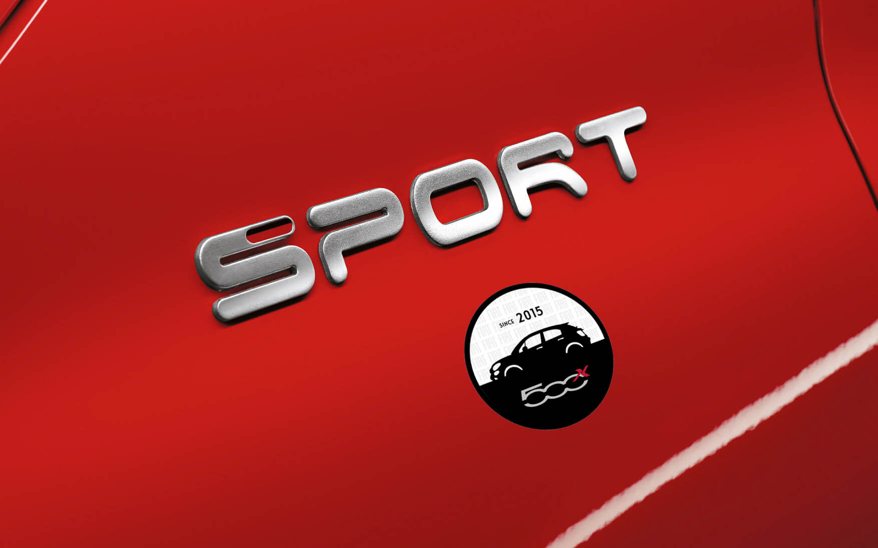 オリジナルバッヂを装着