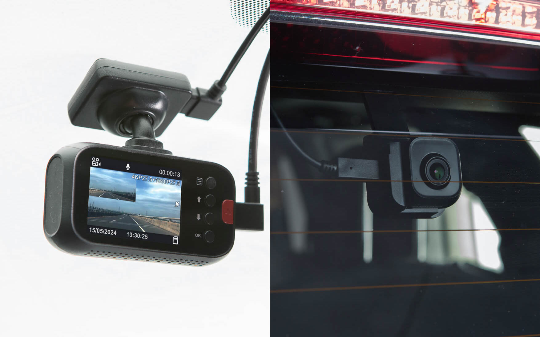 純正ドライブレコーダーを装備