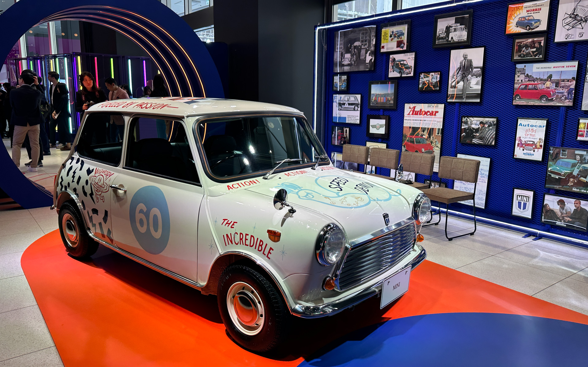 ミニ・エースマンを日本初公開した東京渋谷「Shibuya Sakura Stage」