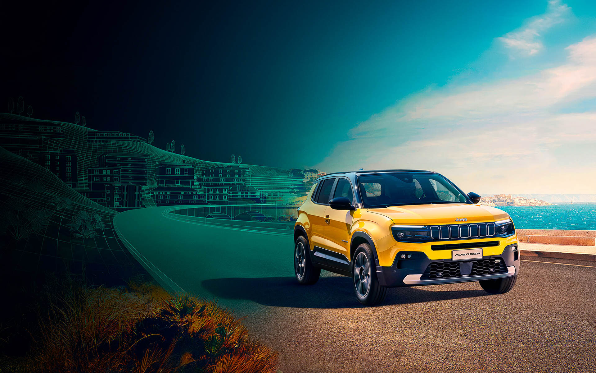 ジープ初のEV「アベンジャー」