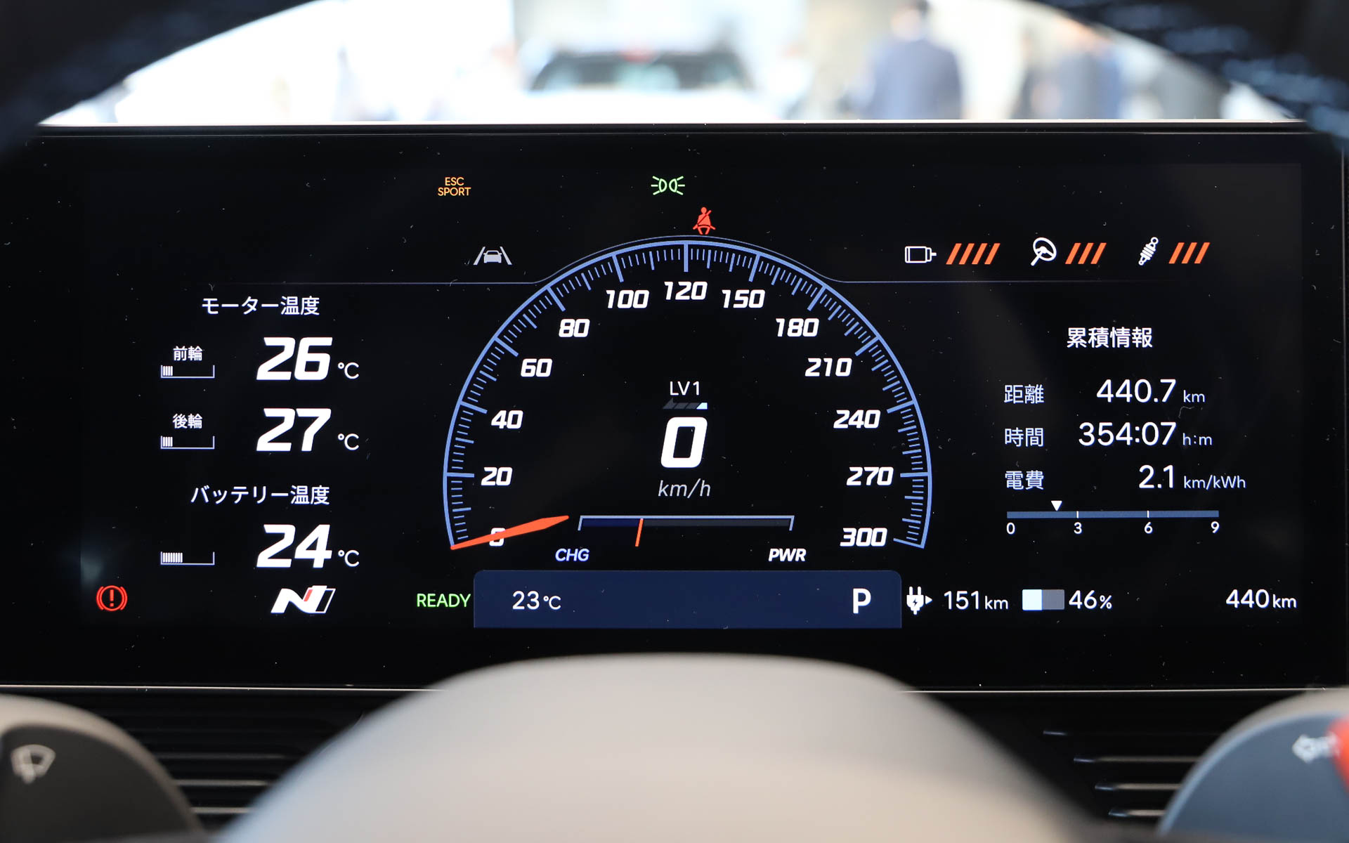 アイオニック 5 Nの内装