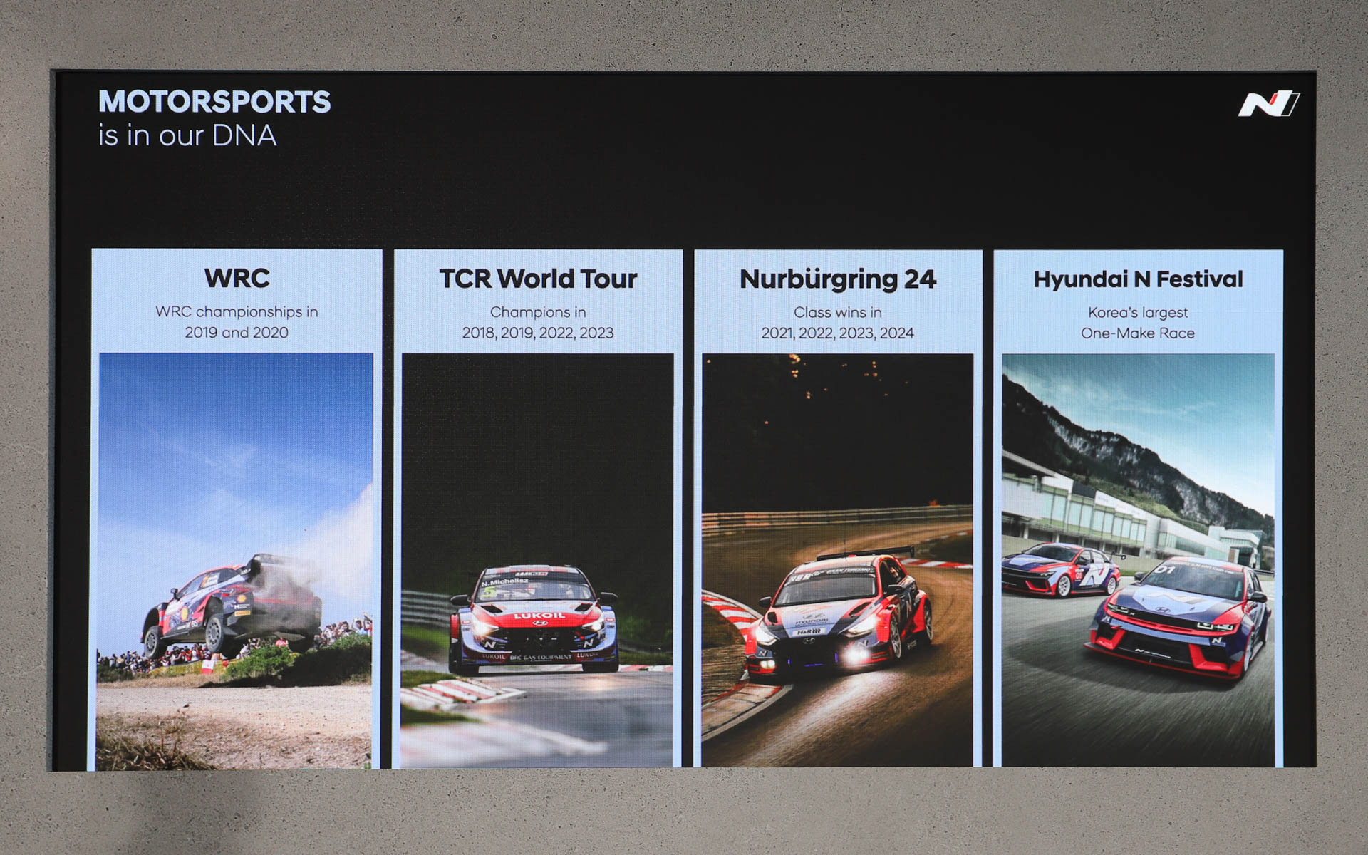 ヒョンデはモータースポーツのDNAを持っているという