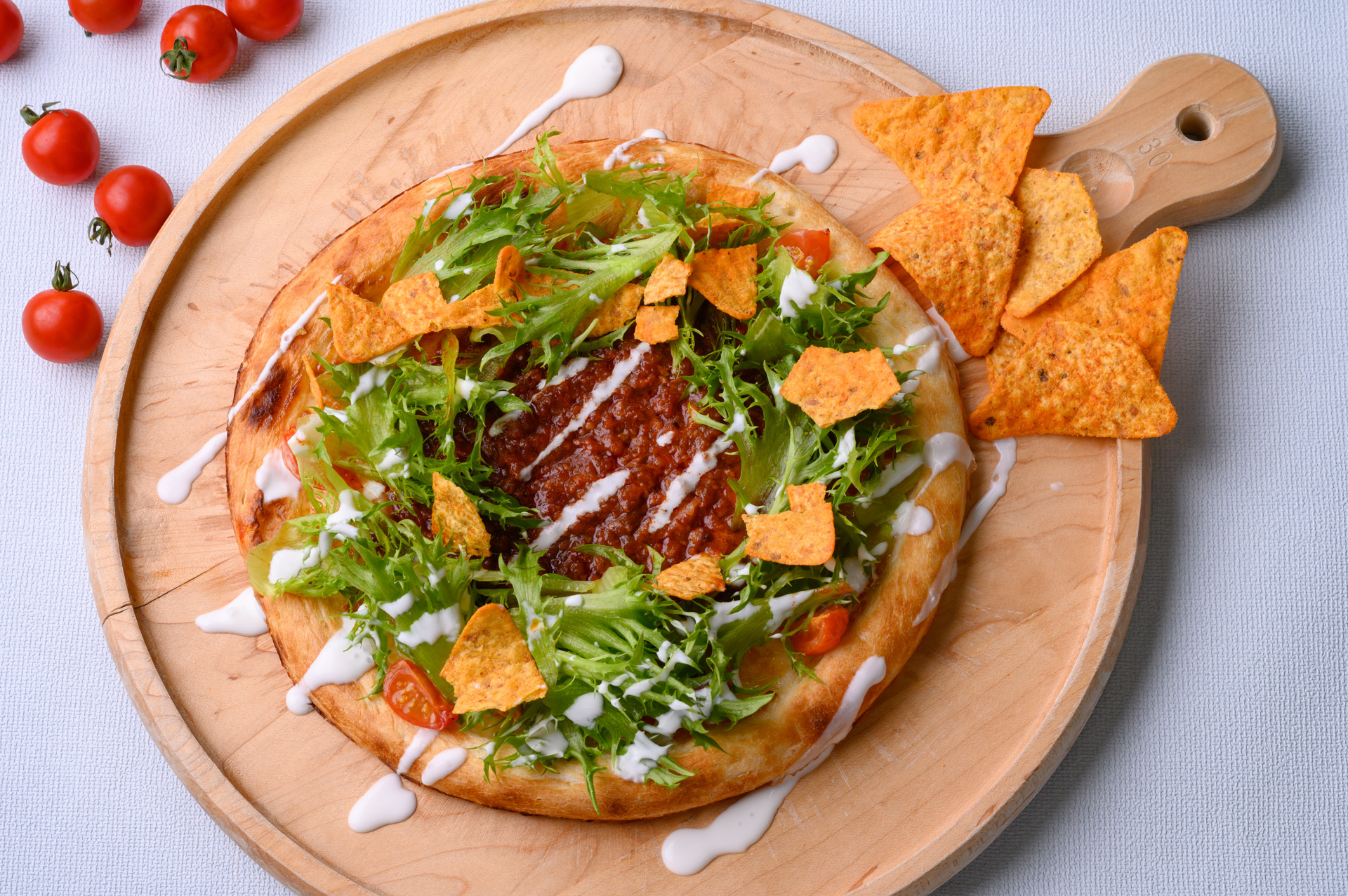 タコスピザ～ヨーグルトソース～、店舗：GRAN VIEW、価格：1600円