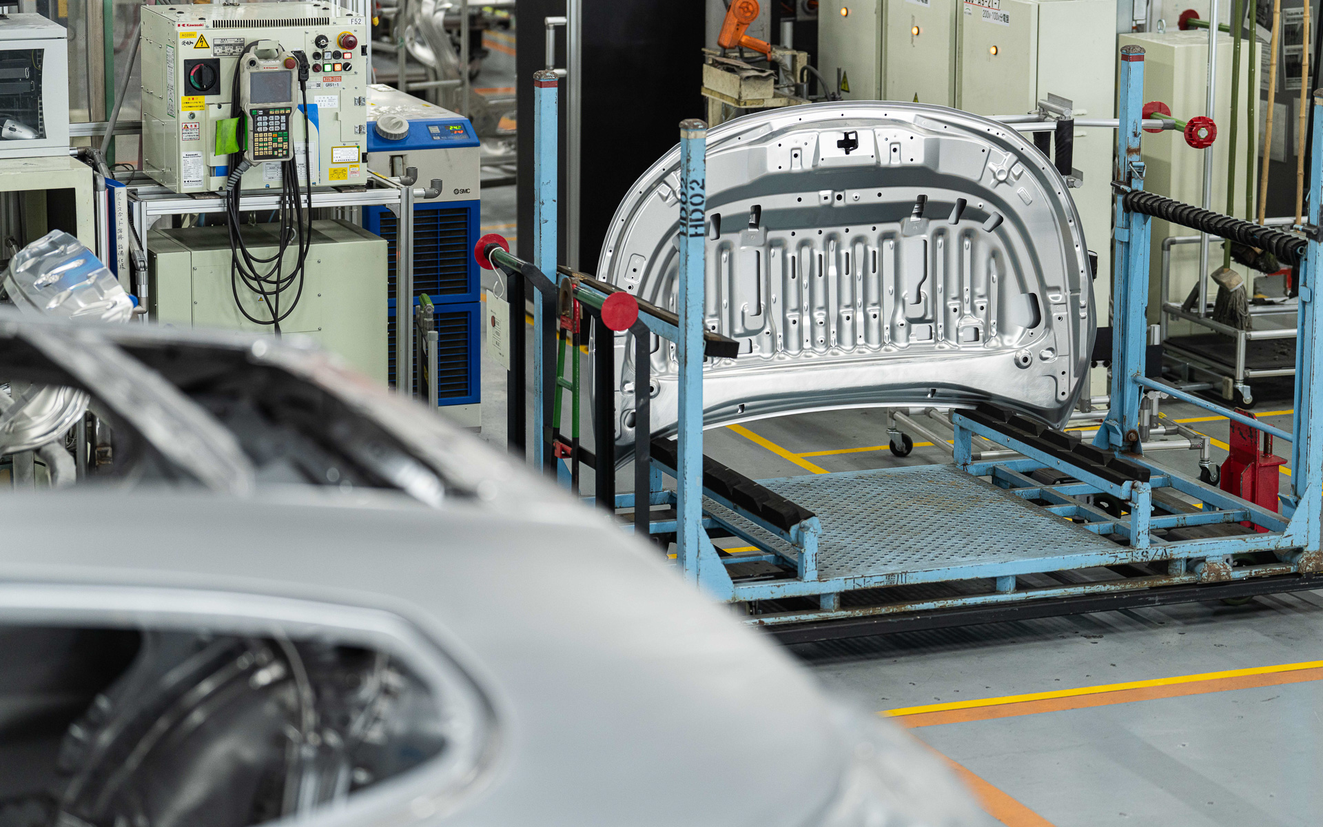 アルミ製ボンネットフード