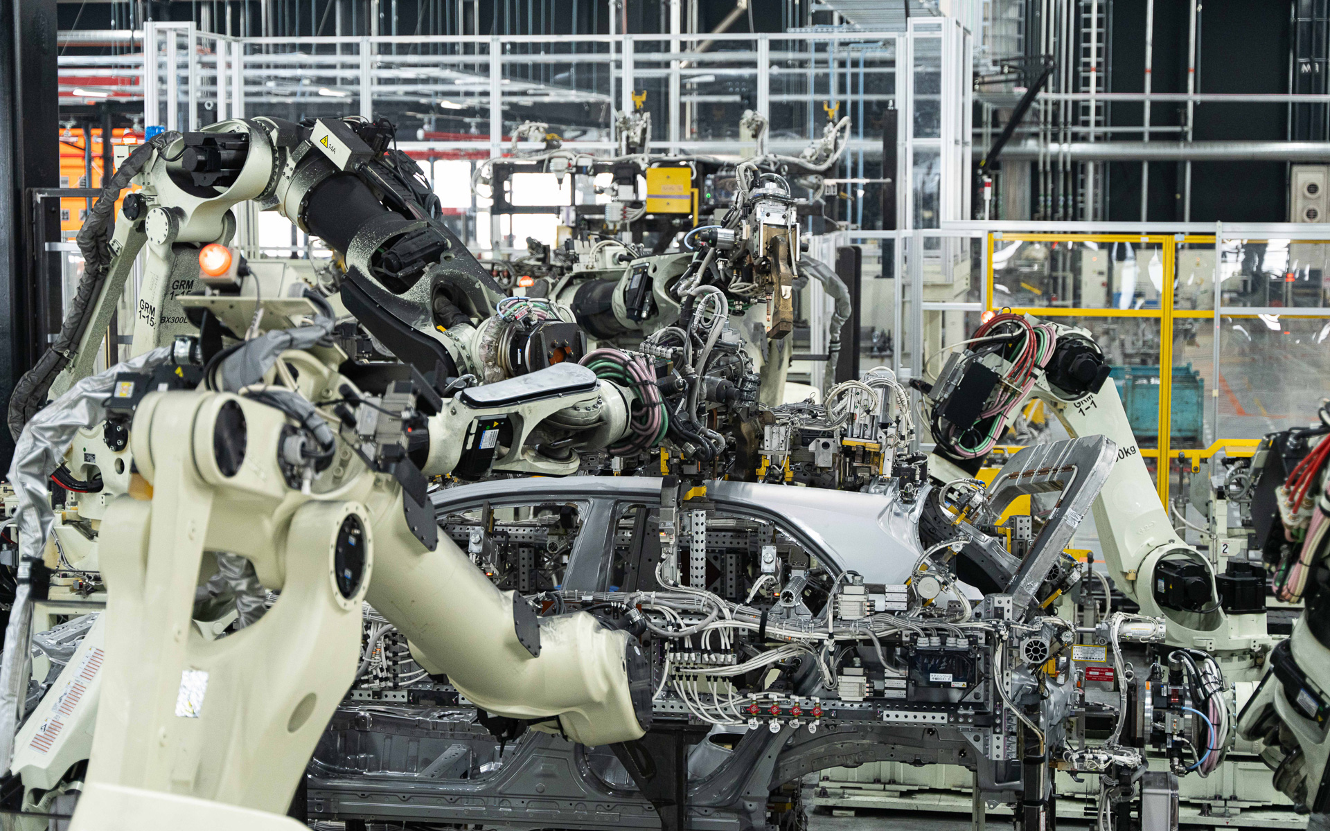 メインボディの組み立て