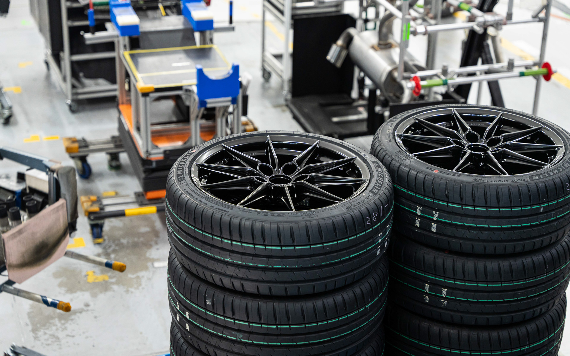 用意されていたタイヤ＆ホイール