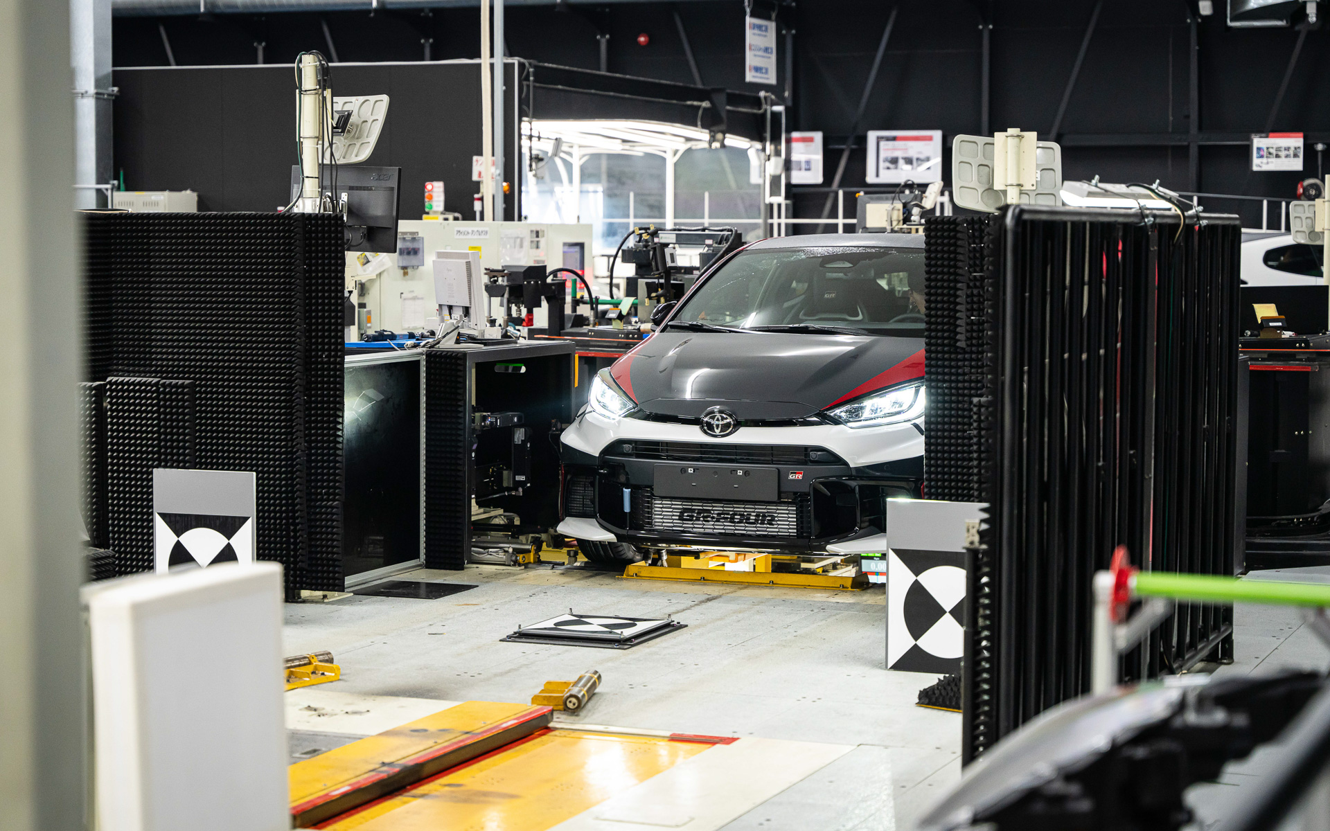 アライメント調整エリアへと進んだロバンペラエディション