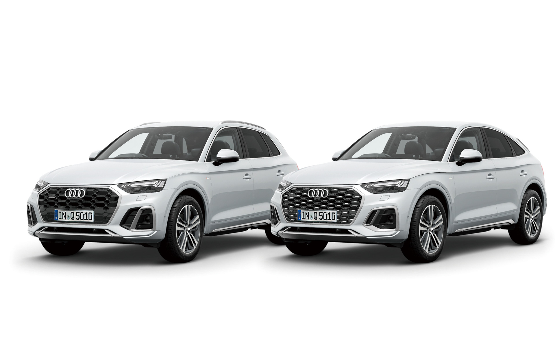 Q5 S line dynamic edition（左）/ Q5 スポーツバック S line dynamic edition（右）
