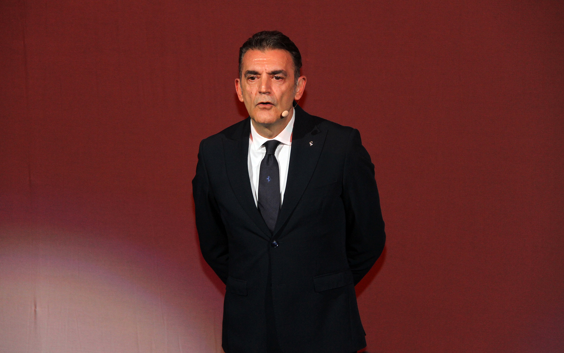 フェラーリ・ジャパン 代表取締役社長のドナート・ロマニエッロ氏