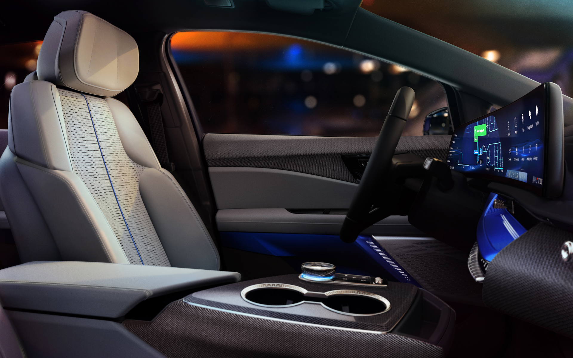 オプティックのインテリア