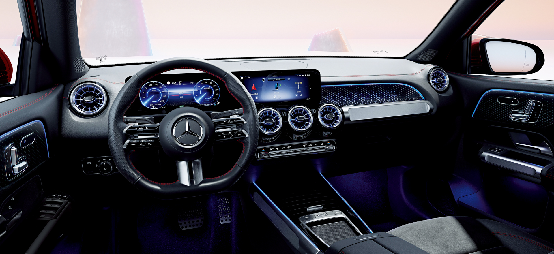 AMG Lineのインテリア