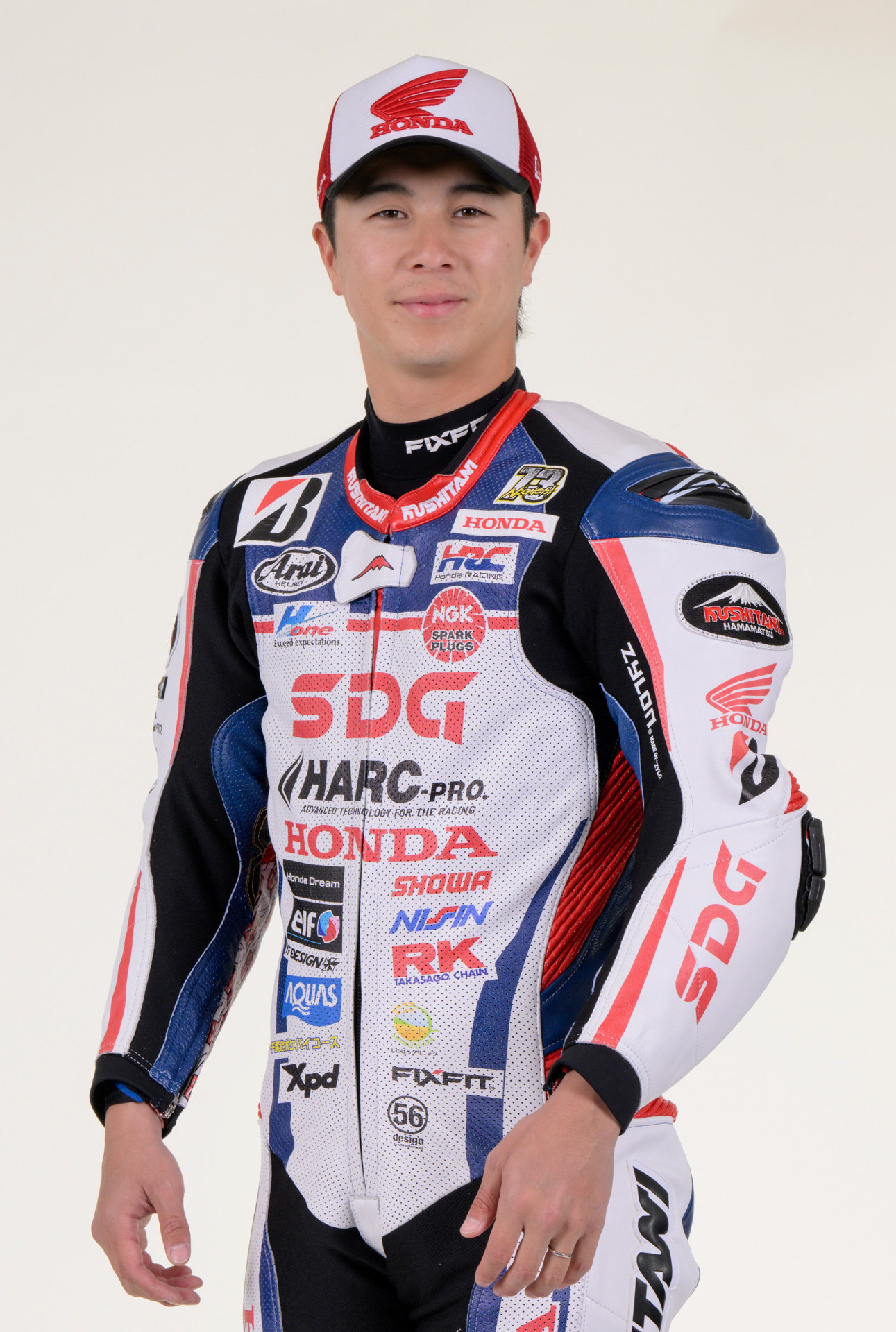 #30 Team HRC with 日本郵便の名越哲平選手