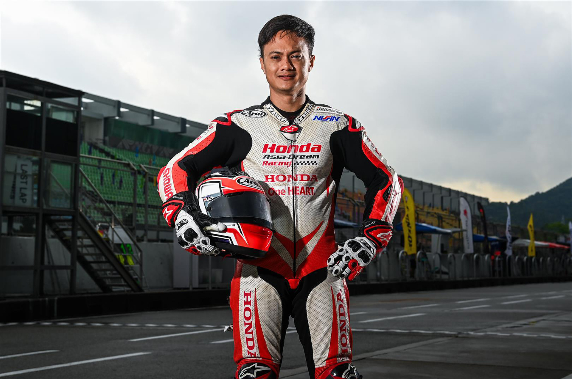 ＃88 Honda Asia-Dream Racing with Astemoのモハメド・ザクワン・ビン・ザイディ選手