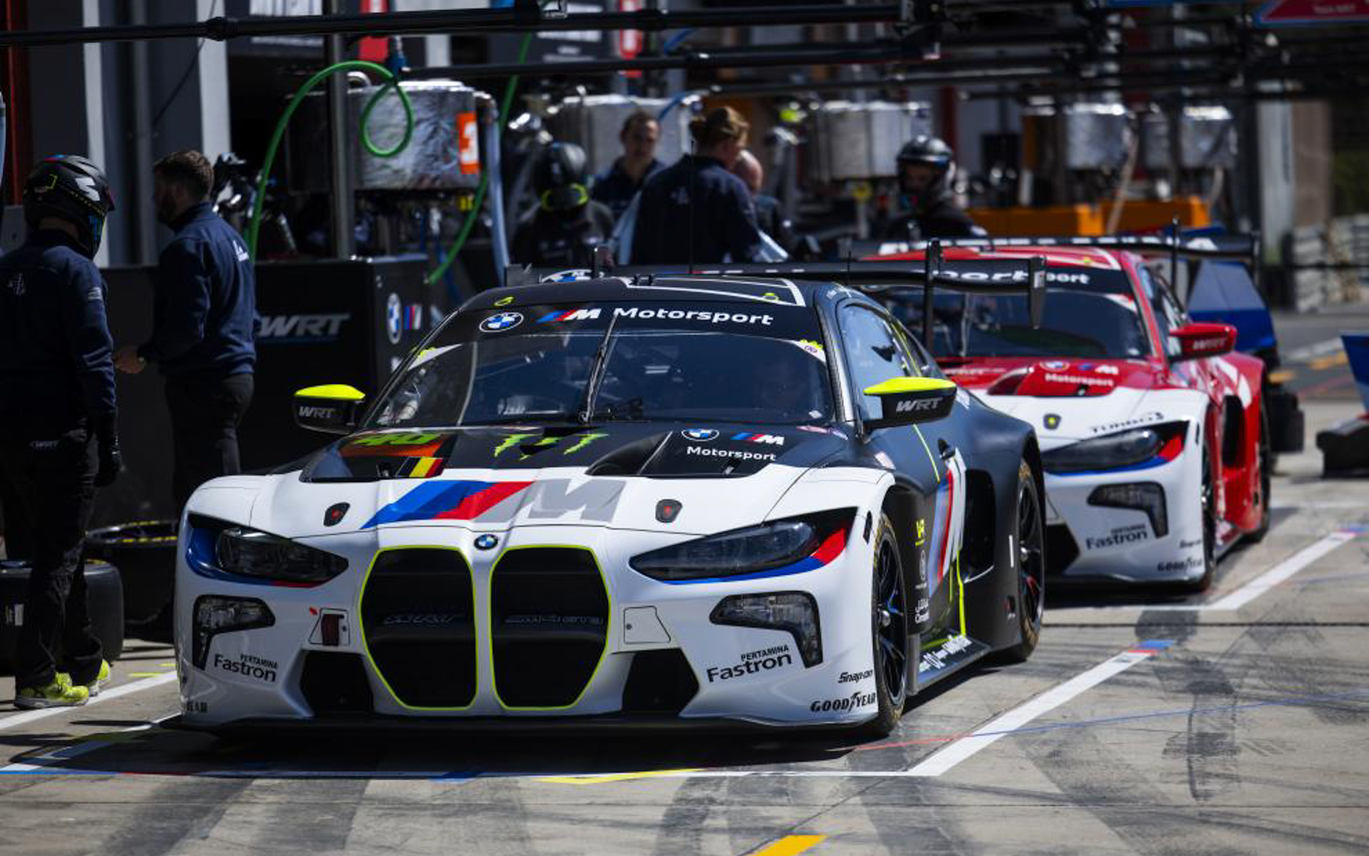 バレンティーノ・ロッシ選手がドライブする46号車 TEAM WRT