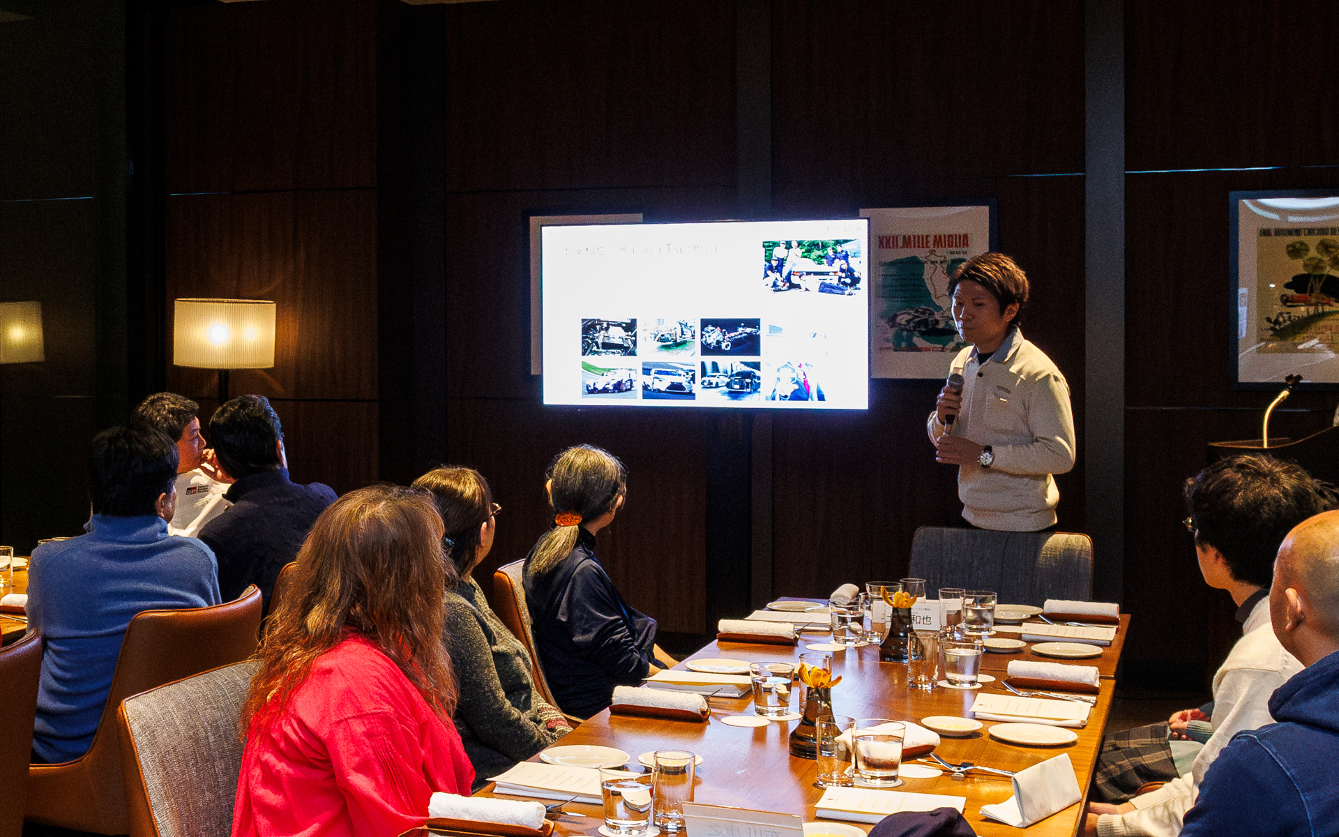 過去に実施された懇親会ディナー